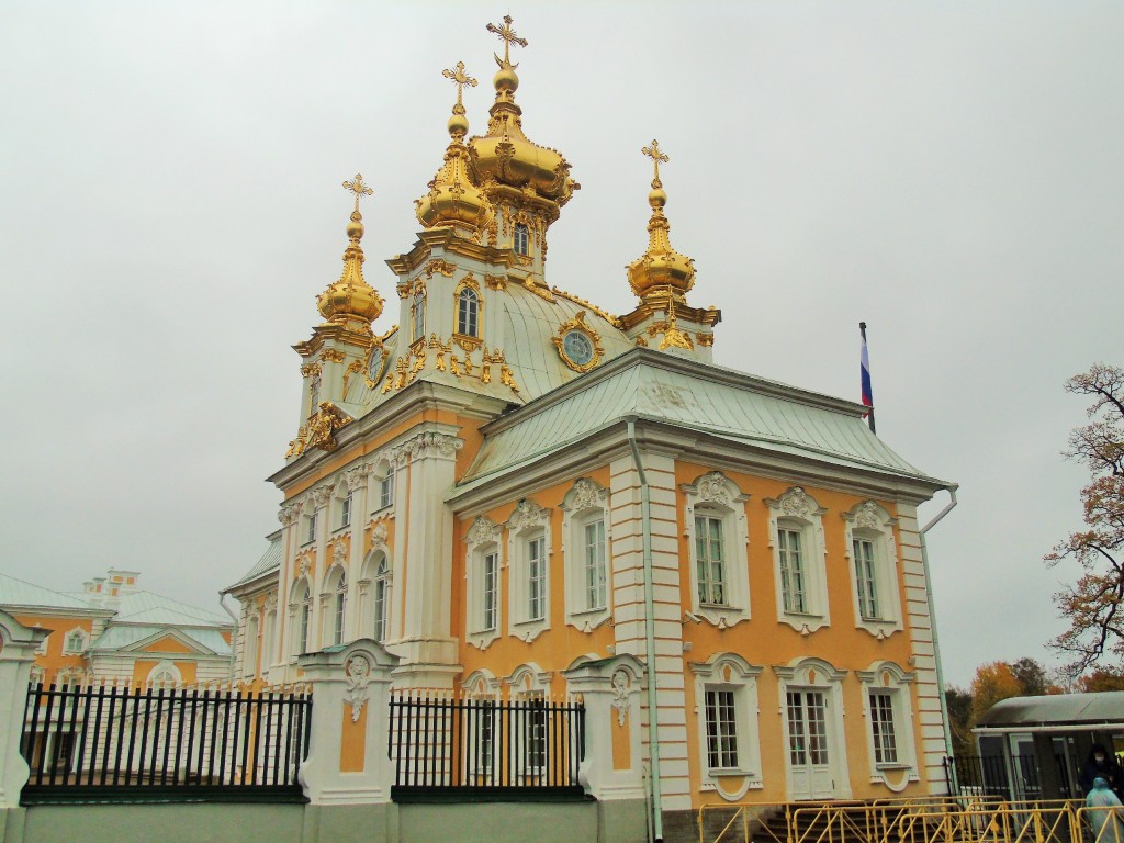 Церковь Петра и Павла, Петергоф (Санкт-Петербург, Петродворцовый район, г. Санкт-Петербург). фасады
