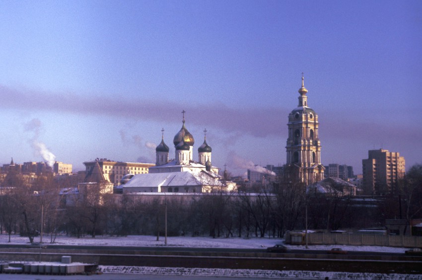 Новоспасский монастырь, Таганский (Центральный административный округ (ЦАО), г. Москва). общий вид в ландшафте