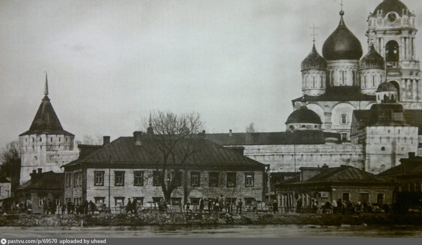 Таганский. Новоспасский монастырь. архивная фотография, Фото с сайта pastvu.ru  Фото 1918-27 гг.