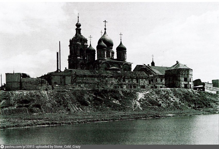 Таганский. Новоспасский монастырь. архивная фотография, Фото с сайта pastvu.ru  Фото 1945 г 