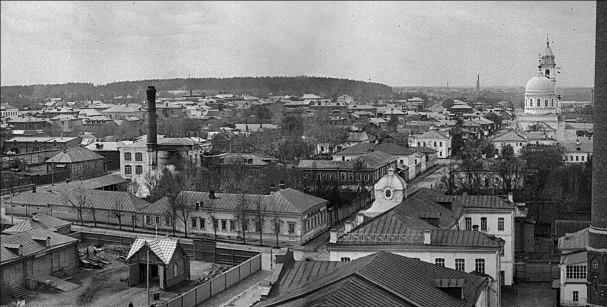 Ногинск. Собор Богоявления Господня. архивная фотография, 1900-1912 г.