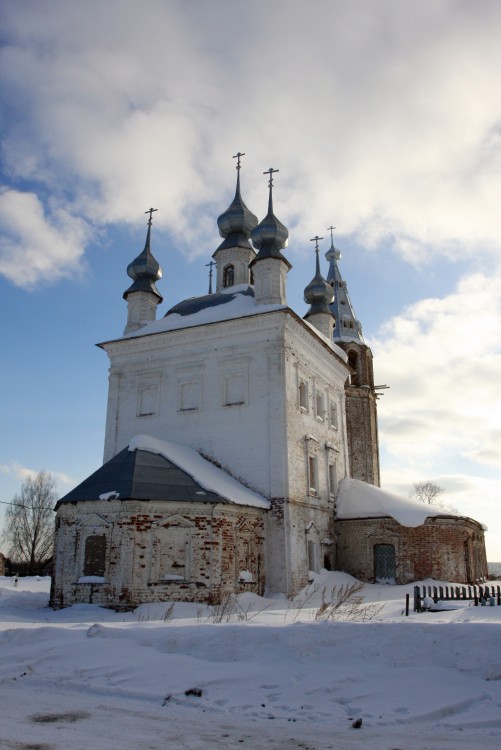 Церковь Иоанна Богослова, Дружба (Судиславский район, Костромская область). фасады
