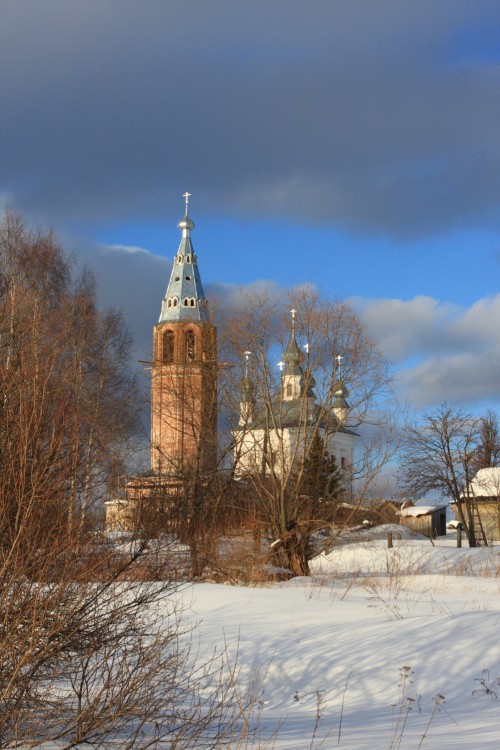 Церковь Иоанна Богослова, Дружба (Судиславский район, Костромская область). фасады