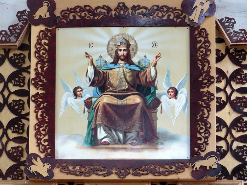 Церковь Иоанна Богослова, Дружба (Судиславский район, Костромская область). интерьер и убранство, Фрагмент иконостаса