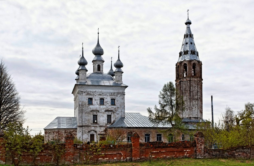 Церковь Иоанна Богослова, Дружба (Судиславский район, Костромская область). фасады