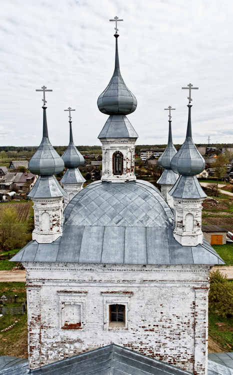 Церковь Иоанна Богослова, Дружба (Судиславский район, Костромская область). архитектурные детали