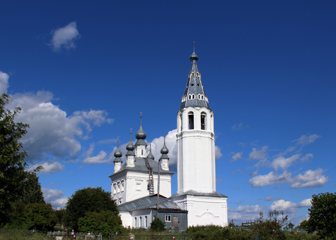 Церковь Иоанна Богослова, Дружба (Судиславский район, Костромская область). фасады