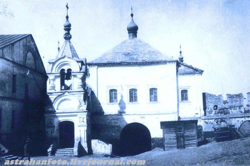 Кремль. Церковь Николая Чудотворца на Вратах, Астрахань (Астрахань, город, Астраханская область). архивная фотография