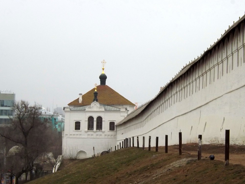 Кремль. Церковь Николая Чудотворца на Вратах, Астрахань (Астрахань, город, Астраханская область). фасады
