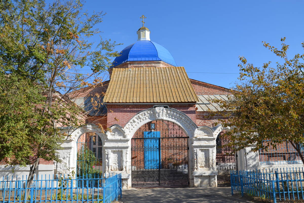Церковь Введения во храм Пресвятой Богородицы, Астрахань (Астрахань, город, Астраханская область). фасады, Вид с запада