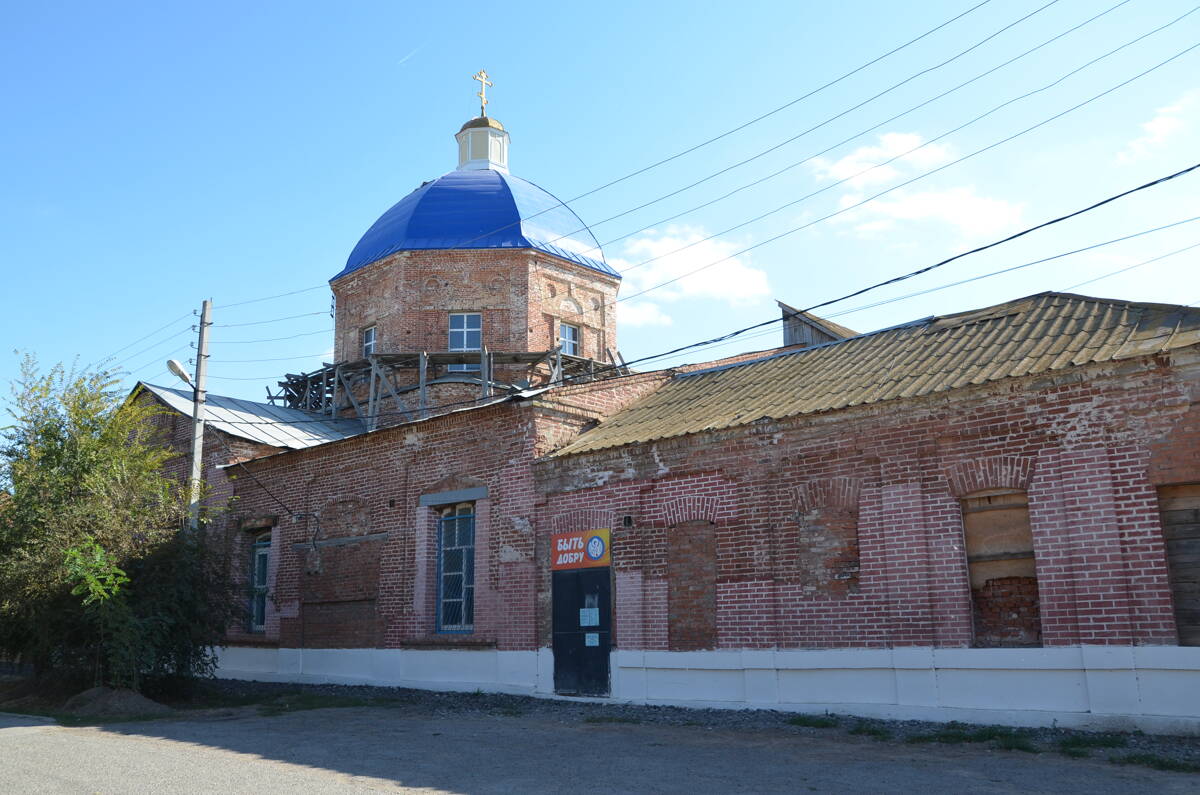 Церковь Введения во храм Пресвятой Богородицы, Астрахань (Астрахань, город, Астраханская область). фасады, Cеверный фасад