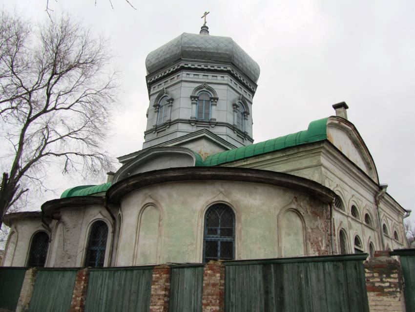 Астрахань. Церковь Покрова Пресвятой Богородицы. фасады, вид с северо-востока