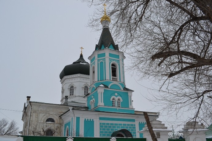 Астрахань. Церковь Покрова Пресвятой Богородицы. фасады, Фото Людмилы Васильковой. Восстановлена колокольня