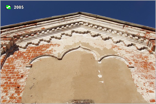 Анкудиново. Церковь Михаила Архангела. архитектурные детали, Фрагмент южного фасада