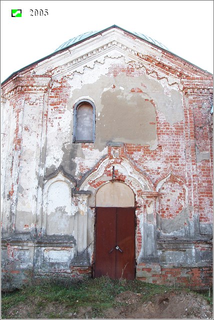Анкудиново. Церковь Михаила Архангела. фасады, Северный фасад основного объема