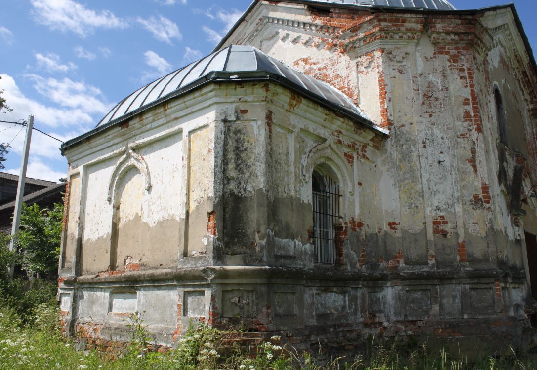 Анкудиново. Церковь Михаила Архангела. архитектурные детали, Алтарная часть, вид с северо - востока 