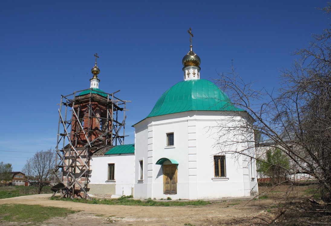 Черкутино. Церковь Николая Чудотворца. фасады, Вид с юго-востока