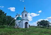 Церковь Николая Чудотворца, Панорама с северо-запада<br>, Черкутино, Собинский район, Владимирская область