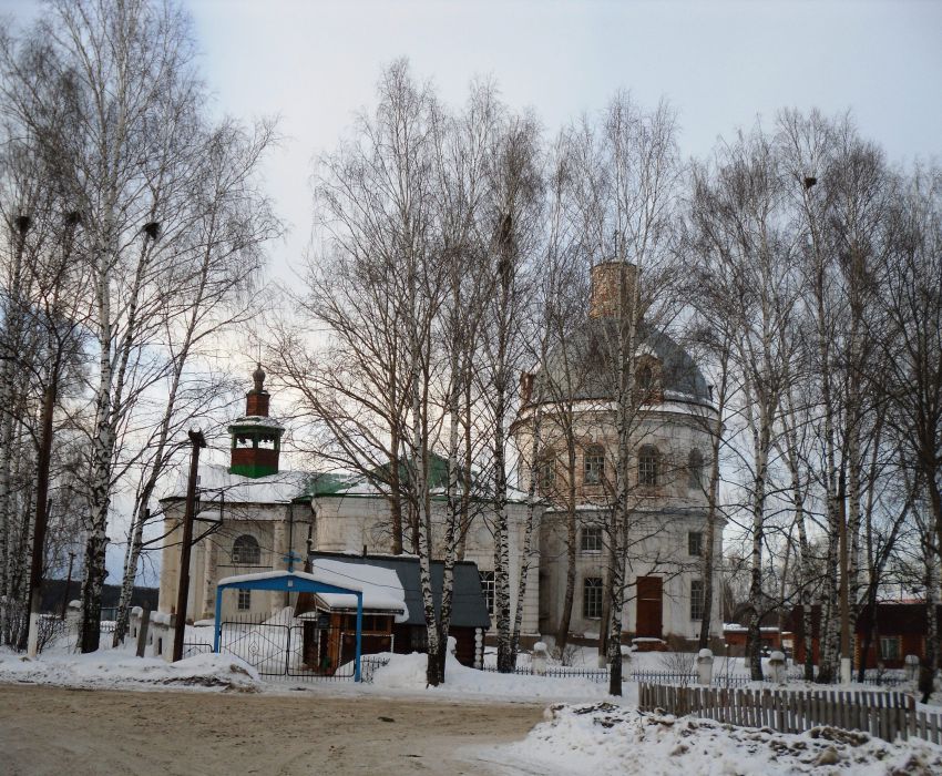 Церковь Тихона Амафунтского, Карагай (Карагайский район, Пермский край). фасады