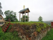 Церковь иконы Божией Матери "Одигитрия", Остатки колокольни<br>, Шерья, Нытвенский район, Пермский край