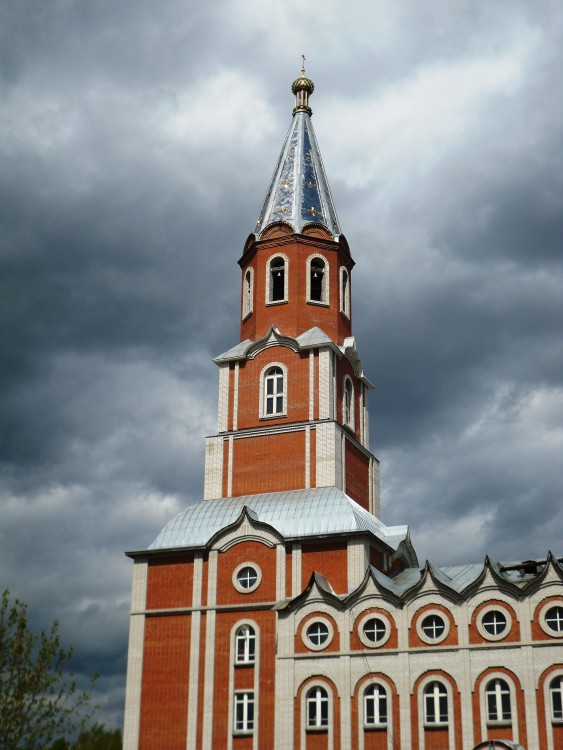 Краснокамск. Церковь Екатерины. фасады, колокольня