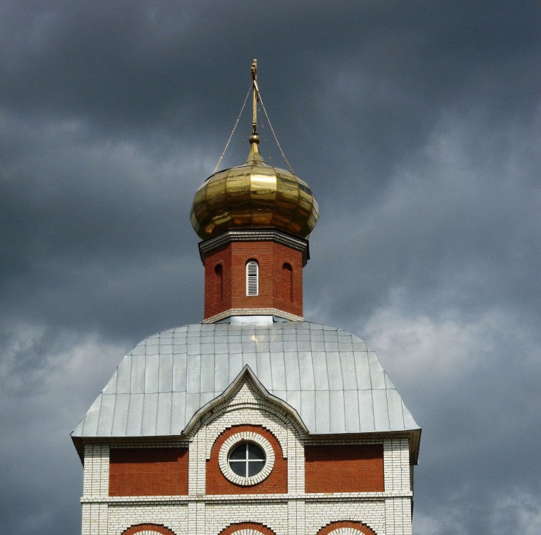 Церковь Екатерины, Краснокамск (Краснокамск, город, Пермский край). архитектурные детали, Завершение основного объема