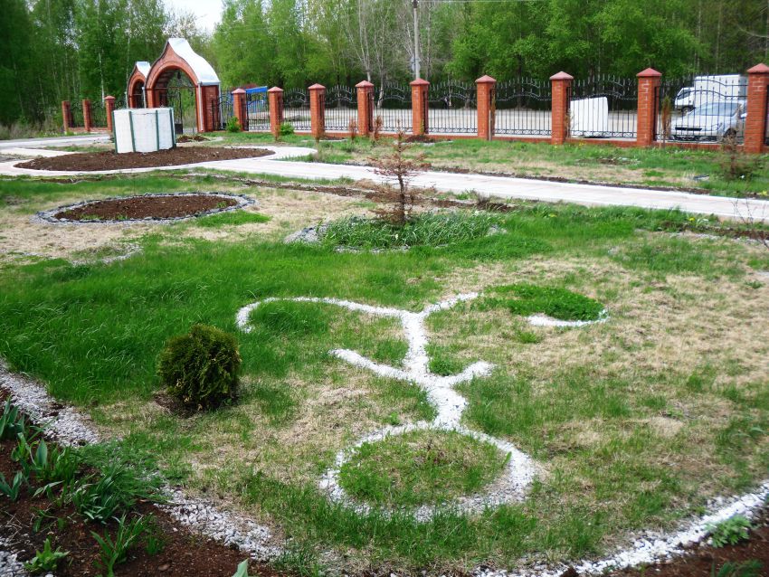 Церковь Екатерины, Краснокамск (Краснокамск, город, Пермский край). дополнительная информация, внутренний двор