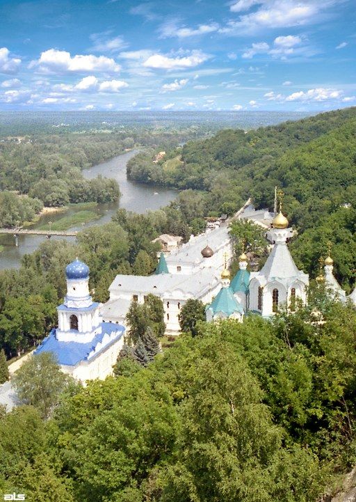 Святогорск. Успенская Святогорская лавра. архитектурные детали