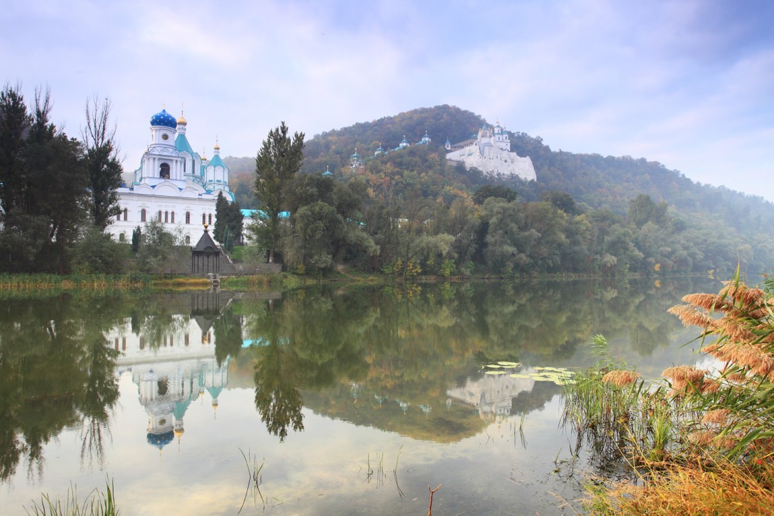 Успенская Святогорская лавра, Святогорск (Славянский район, Украина, Донецкая область). художественные фотографии
