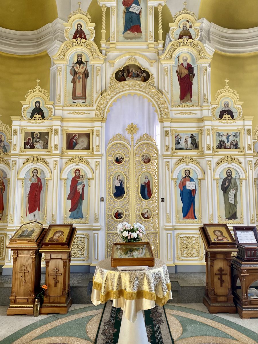 Омск. Церковь Иоанна Предтечи. интерьер и убранство