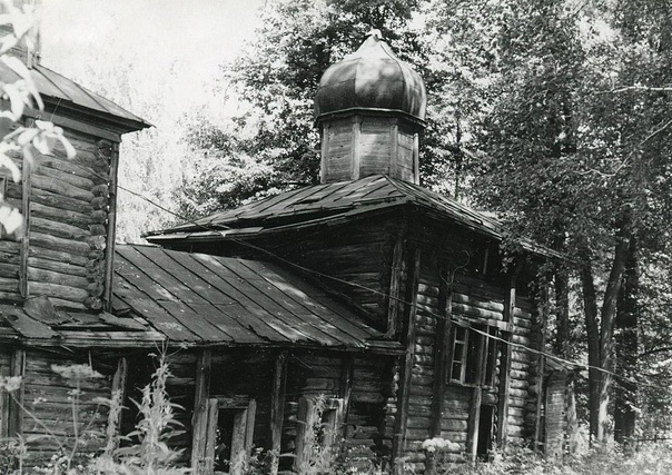 Церковь Николая Чудотворца, Васильевское (Серпуховский городской округ и гг. Протвино, Пущино, Московская область). архивная фотография, Фото 1966 г.
