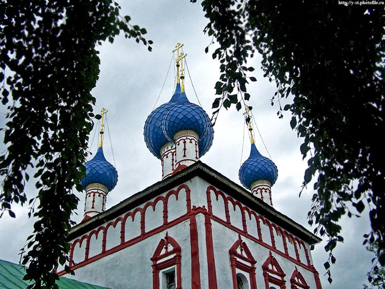 Церковь Корсунской иконы Божией Матери, Углич (Угличский район, Ярославская область). архитектурные детали