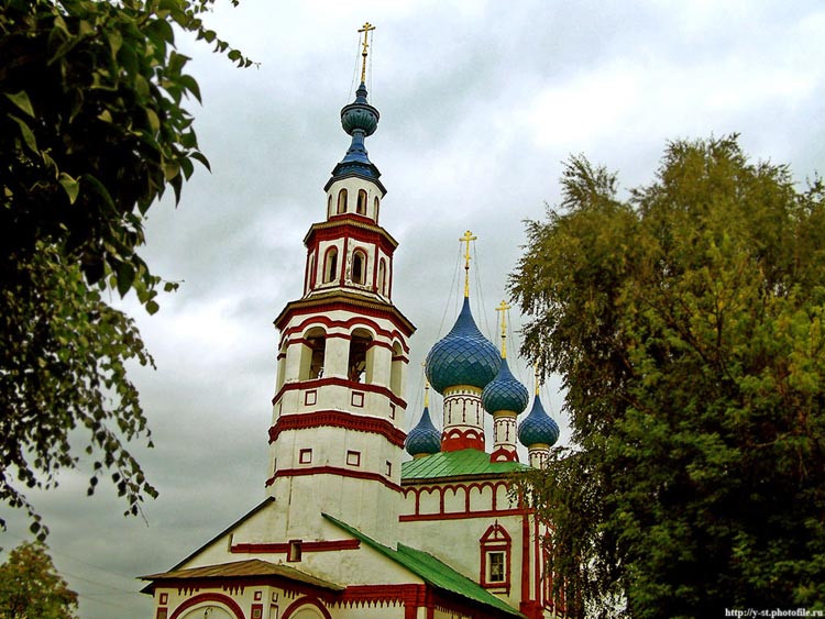 Церковь Корсунской иконы Божией Матери, Углич (Угличский район, Ярославская область). архитектурные детали