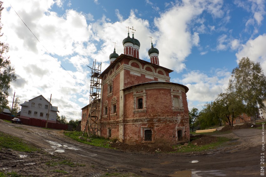 Богоявленский монастырь. Церковь Смоленской иконы Божией Матери, Углич (Угличский район, Ярославская область). фасады