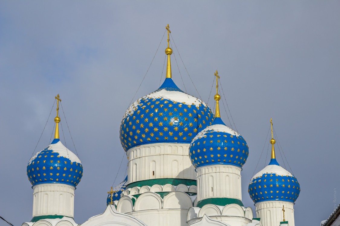 Богоявленский монастырь. Собор Богоявления Господня, Углич (Угличский район, Ярославская область). архитектурные детали
