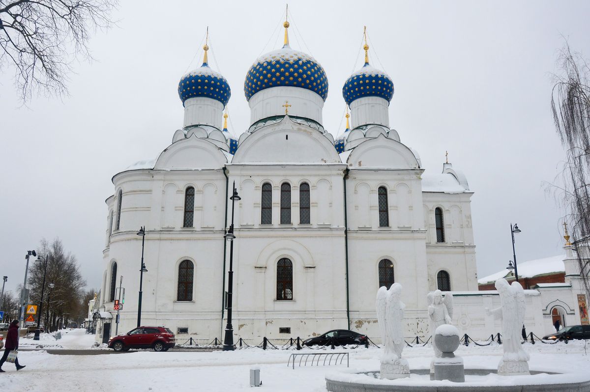 фасады. Богоявленский монастырь. Собор Богоявления Господня, Углич (Угличский район, Ярославская область)