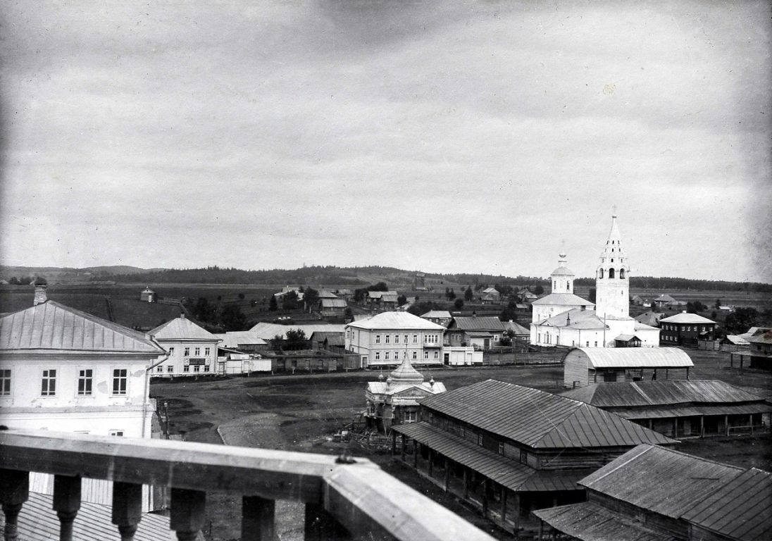 Чухлома. Церковь Успения Пресвятой Богородицы. архивная фотография, Фото начала ХХ века из фондов Костромского государственного историко-архитектурного и художественного музея-заповедника