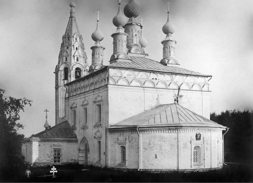 Чухлома. Церковь Спаса Преображения. архивная фотография, 1900—1917 год.Автор:С. А. Орлов с сайта https://pastvu.com/p/238383