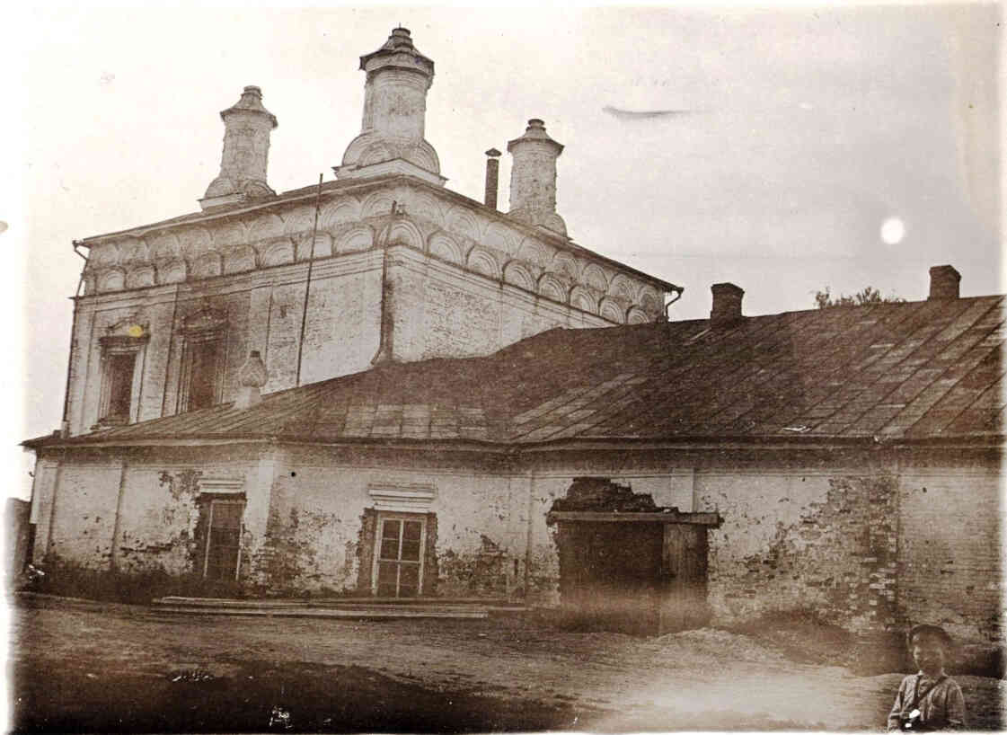 архивная фотография. Церковь Преображения Господня, Чухлома (Чухломский район, Костромская область)