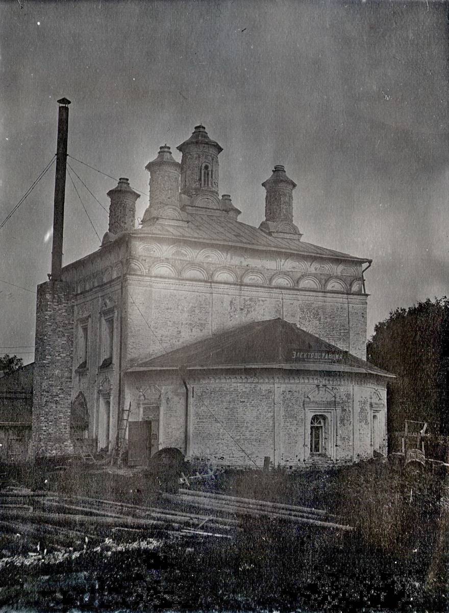 архивная фотография. Церковь Преображения Господня, Чухлома (Чухломский район, Костромская область)