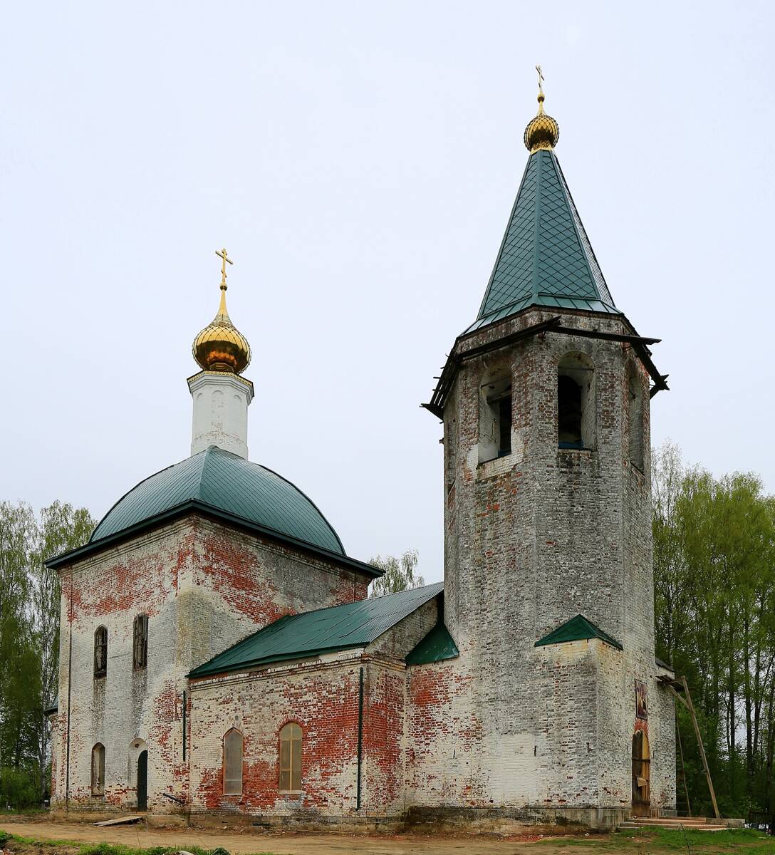 Церковь Николая Чудотворца, Алачино (Ковровский район и г. Ковров, Владимирская область). фасады