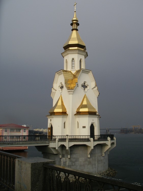 Киев. Церковь Николая Чудотворца (Николы на водах). фасады