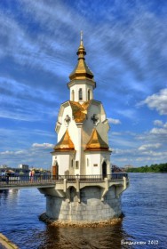 Киев. Церковь Николая Чудотворца (Николы на водах)