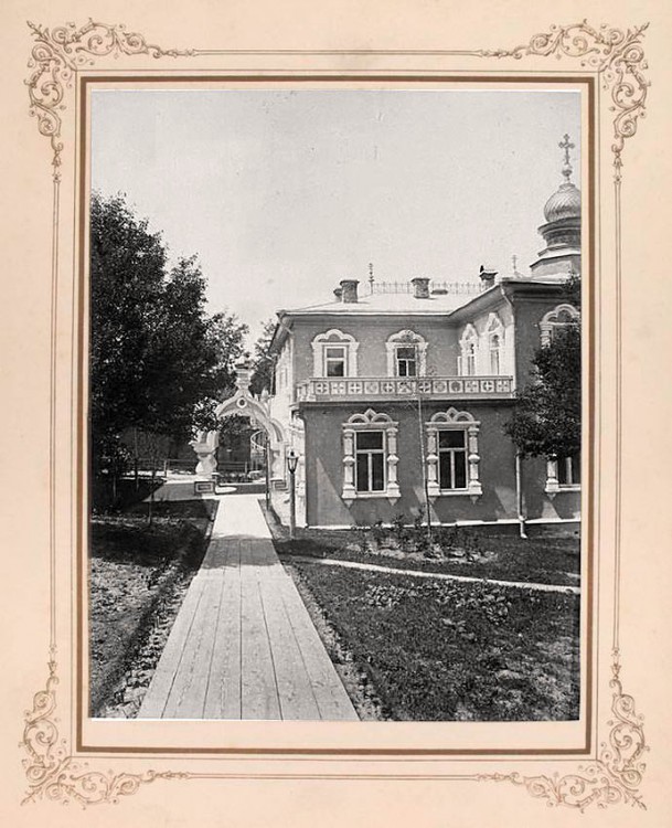 Покровский женский монастырь, Кудрявец (Шевченковский район, Украина, г. Киев). архивная фотография, Фото нач.ХХ в. Альбом «Покровский Киевский женский Общежительный Монастырь» http://andcvet.narod.ru/pokrov/sam.html 