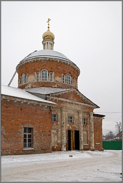 Кашира. Церковь Троицы Живоначальной. архитектурные детали