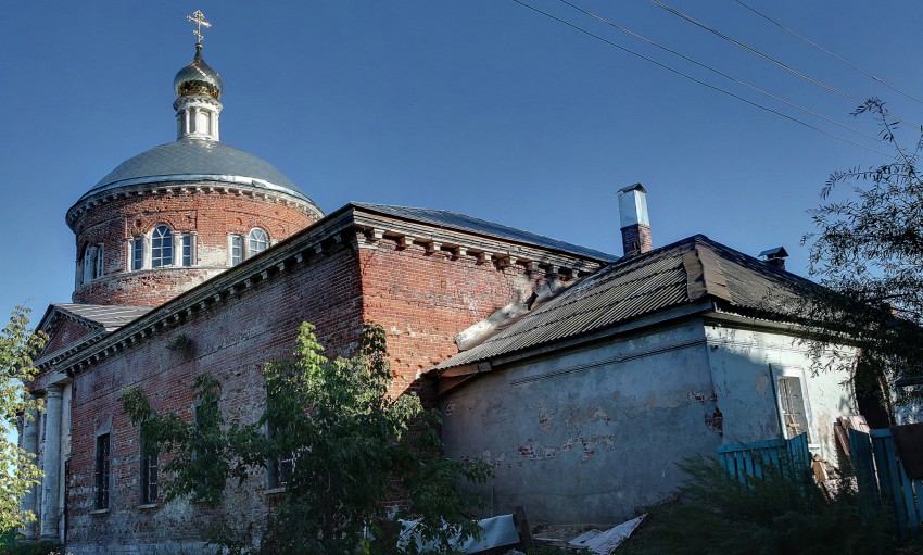 Церковь Троицы Живоначальной, Кашира (Каширский городской округ, Московская область). фасады