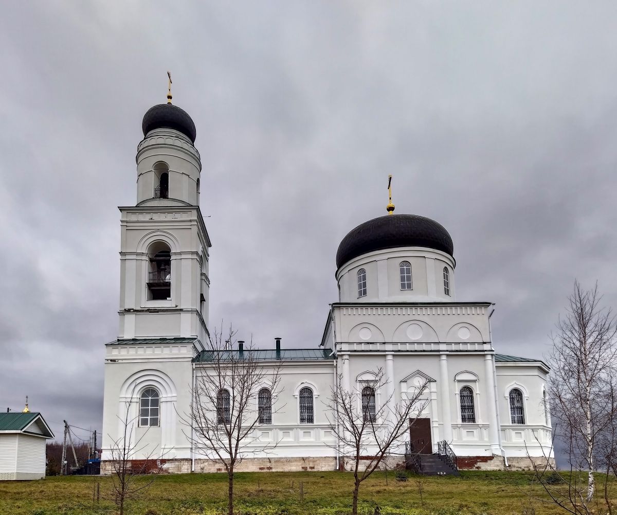 Церковь Преображения Господня, Кадницы (Кстовский район, Нижегородская область). фасады