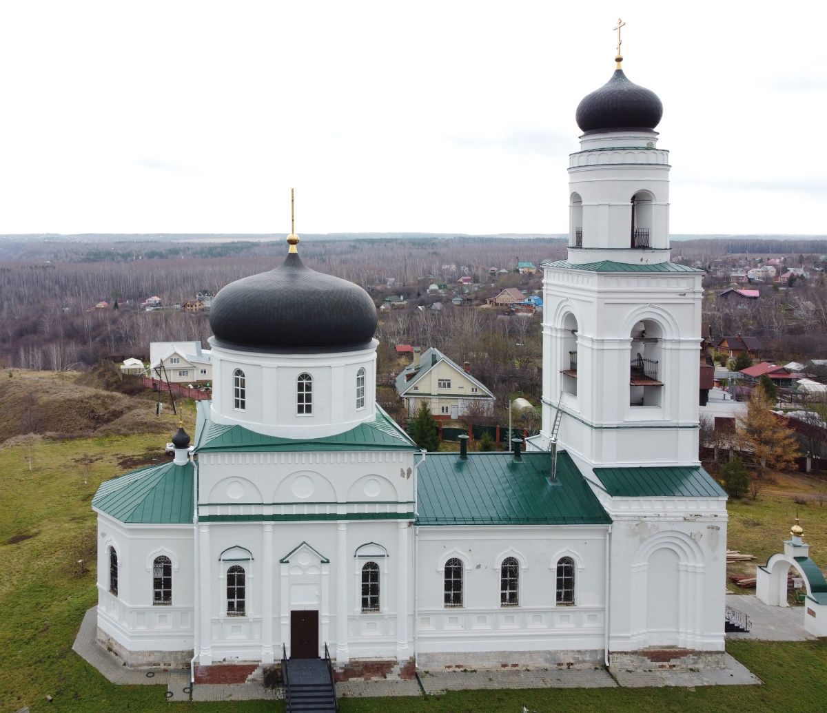 Церковь Преображения Господня, Кадницы (Кстовский район, Нижегородская область). фасады