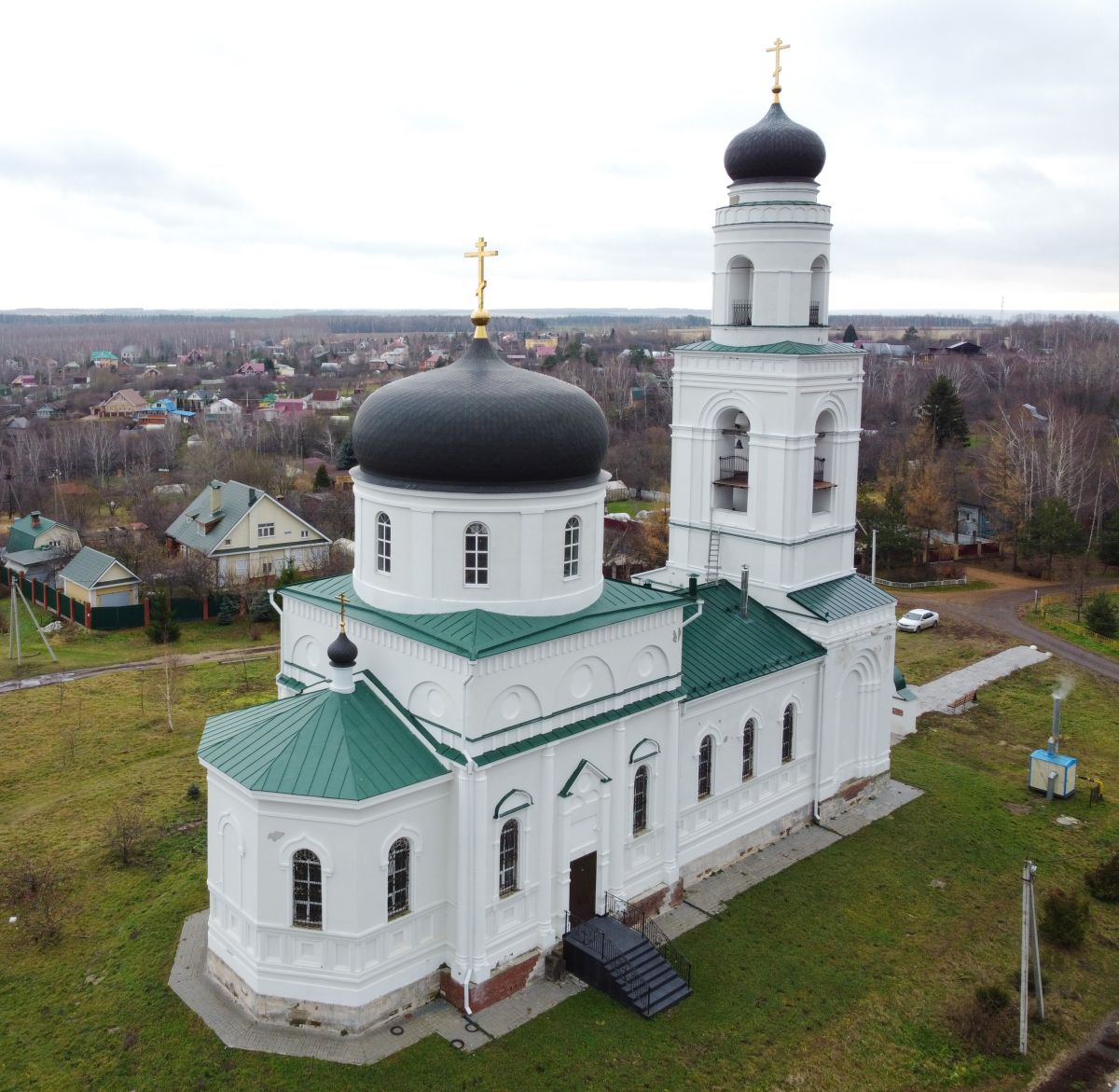 Церковь Преображения Господня, Кадницы (Кстовский район, Нижегородская область). фасады
