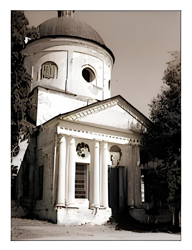 Церковь Успения Пресвятой Богородицы, Карачев (Карачевский район, Брянская область). архивная фотография, Южный фасад. Фото 1942 г. с аукциона e-bay.de